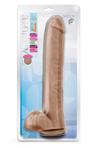 Фалоімітатор для фістингу Blush Au Naturel Daddy, 35.5 см - купити в Україні | Секс шоп SEX-SHOP.ua