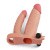 LoveToy Pleasure X-Tender Vibrating Double Penis Sleeve Flesh Add 1