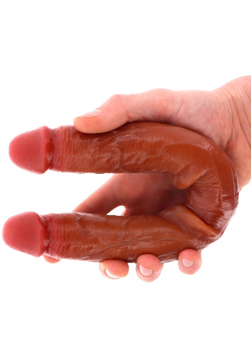 Двухсторонний фаллоимитатор Get Real Double Dong, 35 см