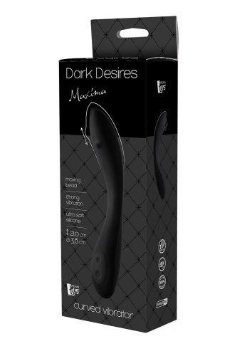 Dream Toys Dark Desires Maxima - Вібратор, 21 см (чорний) - купити в Україні | Секс шоп SEX-SHOP.ua
