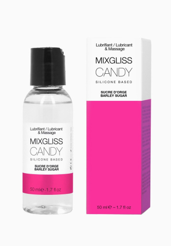 MixGliss CANDY – SUCRE D'ORGE – Лубрикант на силіконовій основі з цукерковим ароматом, 50 мл