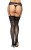 SoftLine - Stockings 5528 - Чулки с поясом, 4 (чёрные)
