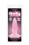 NS Novelties Firefly Pleasure Plug Mini - анальная пробка светящаяся в темноте, 8.1х1.7 см (розовый) - sex-shop.ua