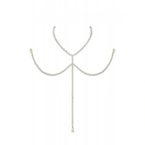 Obsessive A757 necklace pearl - Кольє з перлів, (білий)