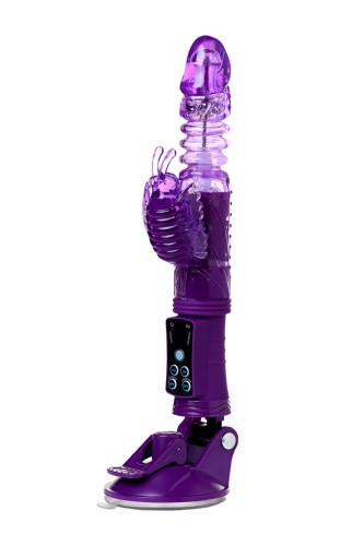 Toyfa A-Toys High-Tech Fantasy - вібратор кролик з поштовхами, вібрацією, ротацією та присоскою, 23х3.5 см - купити в Україні | Секс шоп SEX-SHOP.ua
