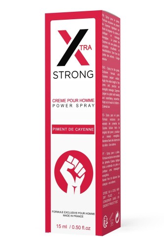 Ruf X-Strong Penis Power Spray - Стимулюючий спрей для чоловіків, 15 мл