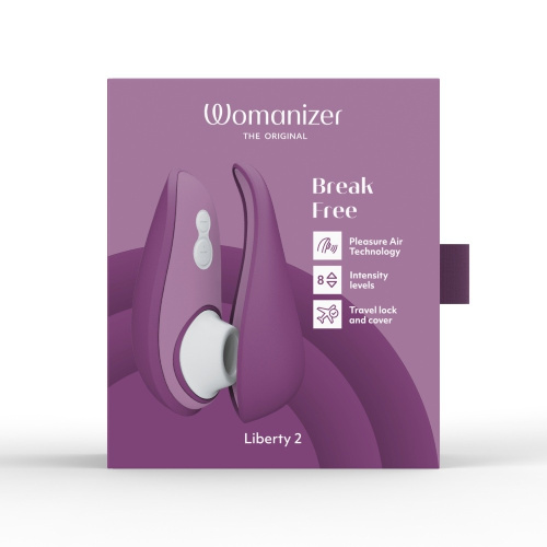 Вакуумний стимулятор Womanizer Liberty 2 + Лубрикант 50 мл у подарунок - купити в Україні | Секс шоп SEX-SHOP.ua