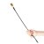 Pipedream Fetish Fantasy Gold Riding Crop - изящный стек, 66.5 см (чёрный с золотом)