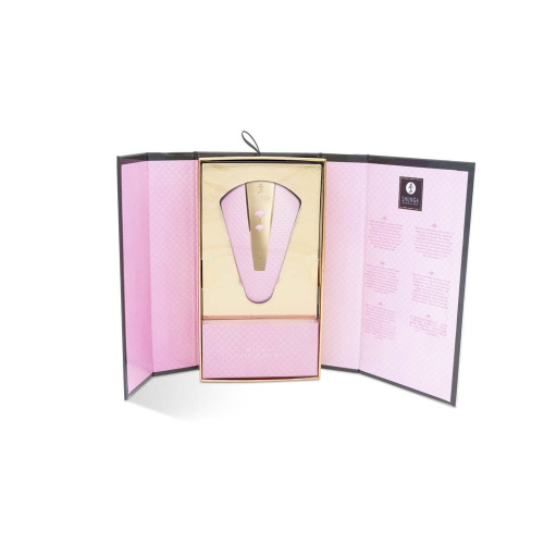 Shunga Obi Intimate Massager Light Pink – вібратор для клітора, 11.5х7 см (світло-рожевий)
