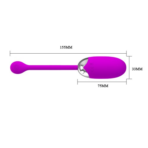 Pretty Love Brook vibrating Egg Pink - Виброяйцо, 15,5 см (розовый)