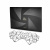 Bijoux Indiscrets - Kristine Mask - Маска в наявності вінілова з клейовим кріпленням