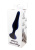 Boss Silicone Plug Black Small - Анальна пробка, 10х2,4 см (черный)