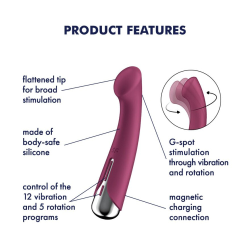 Вибратор Satisfyer Spinning G-Spot 1