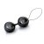Lelo Luna Beads Noir - Вагинальные шарики со смещенным центром тяжести, 3 см (черные) - sex-shop.ua
