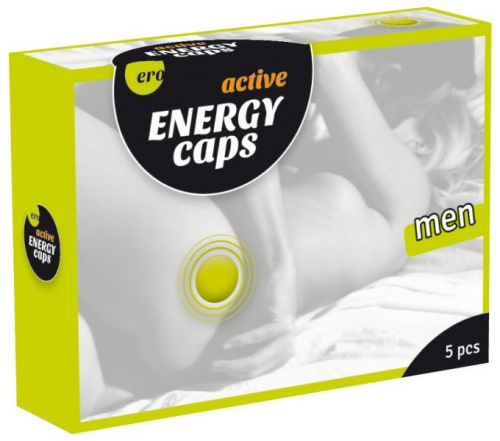 Men Energy Caps - Таблетки для мужчин, 5 шт - sex-shop.ua