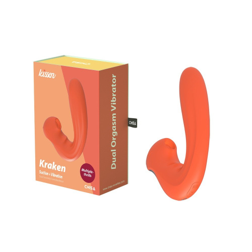 Вакуумний стимулятор клітора Chisa Kissen Kraken - купити в Україні | Секс шоп SEX-SHOP.ua
