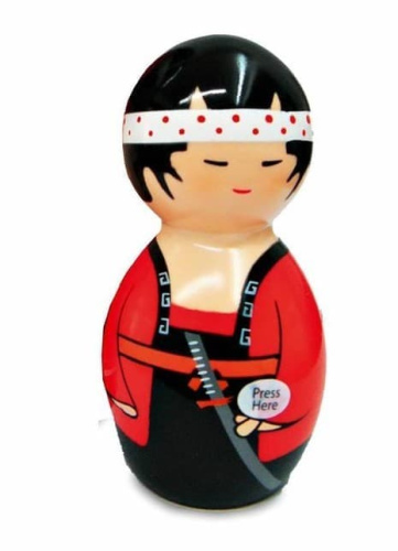 Fetish Fantasy Kokeshi Dancer - Вибромассажер Самурай, 10х5 см - sex-shop.ua