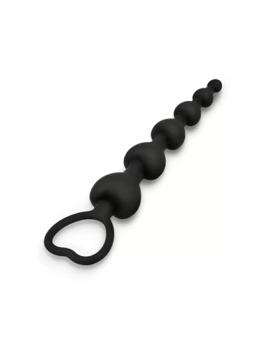 Браззерс - анальная елочка, 11х3.3 см (чёрный) - sex-shop.ua