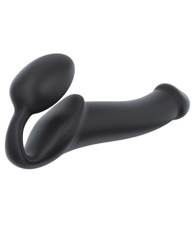 Strap-On-Me Black L - Безремневой страпон, 19х3.7 см (черный) - sex-shop.ua