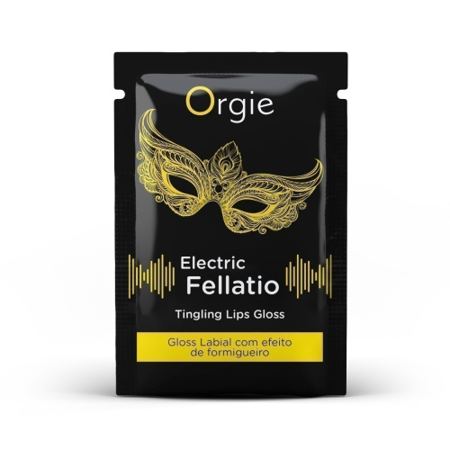 ORGIE ELECTRIC FELLATIO - Блеск для губ с вибрацией , 2 мл (лединец) - sex-shop.ua