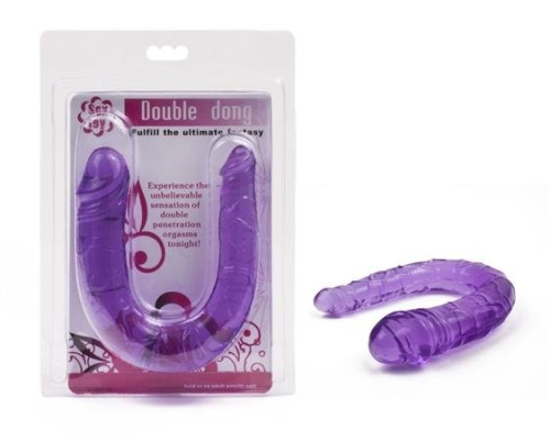 Двухсторонний фаллоимитатор Baile Double Dong Dildo, 29,8 см - sex-shop.ua