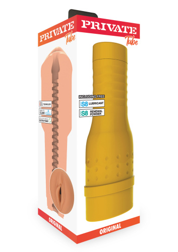 Private Original Tube - Мастурбатор-вагина, 26х8.5 см