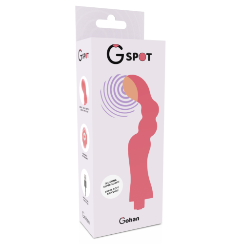 G-SPOT GOHAN - Вибратор для зоны G, 17 см (оранжевый) - sex-shop.ua