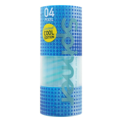 Tenga Spinner Masturbator Pixel Cool Edition - спиральный мастурбатор, 13х4.5 см