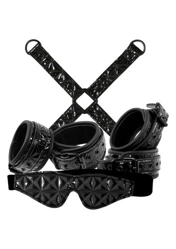 Комплект для бондажа Sinful Bondage Kit (черный) - sex-shop.ua
