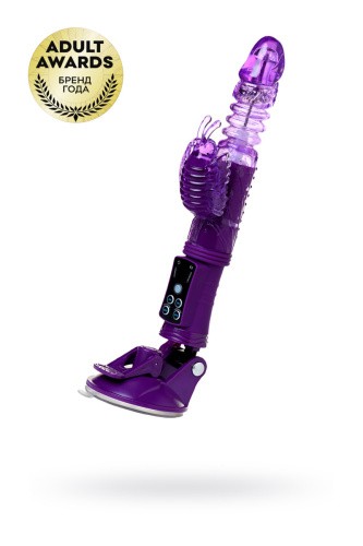 Toyfa A-Toys High-Tech fantasy - Вибратор с клиторальным стимулятором, 23 см (фиолетовый)
