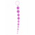 Toy Joy Thai Toy Beads - анальная цепочка на жесткой связке, 25х2.5 см (фиолетовый) - sex-shop.ua