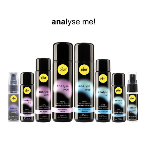 Pjur Analyse Me! Glide - расслабляющая анальная смазка на силиконовой основе, 30 мл