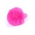 Boss Jewellery Silicon PLUG Bunny Tail Pink - Анальна пробка з хвостом, 6,5х2,7 см (рожевий)