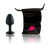 Dorcel Geisha Plug Ruby L анальная пробка со смещенным центром тяжести и кристаллом, 9х4 см (красный) - sex-shop.ua