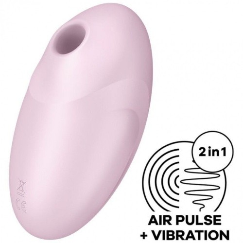 Satisfyer Vulva Lover 3 Pink - Вакуумний стимулятор (рожевий) - купити в Україні | Секс шоп SEX-SHOP.ua