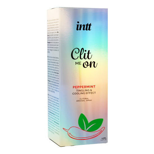 Збуджуючий спрей для клітора Intt Clit Me On, 12 мл (м'ята) - купити в Україні | Секс шоп SEX-SHOP.ua