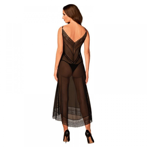 Obsessive Estiqua chemise - Сорочка еротична, XL/2XL - купити в Україні | Секс шоп SEX-SHOP.ua