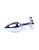 Анальная пробка Jewellery Silver Heart Plug - размер S