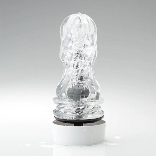 Tenga Aero Masturbator Cobalt - мастурбатор с инновационной технологией всасывания, 17.5х8 см (синий)