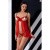 Passion Exclusive Cherry Chemise - Прозорий бебі дол з відкритими грудьми, L/XL (червоний) - купити в Україні | Секс шоп SEX-SHOP.ua