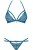 Obsessive 838-SET-6 set - комплект кружевного белья, S/M (голубой)