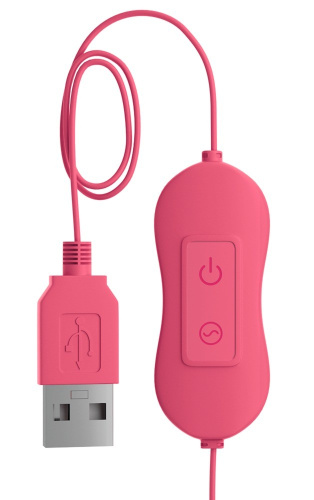 Pipedream OMG Bullet #Cute виброяйцо в форме кролика с подвижными ушками, 8.2х2.5 см