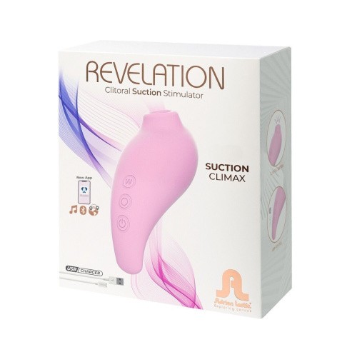 Adrien Lastic Revelation Pink + APP - Вакуумный стимулятор, 10,2 см (розовый)