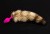 Пикантные Штучки - Силиконовая анальная пробка с хвостом енота, 6х2,7 см (розовый) - sex-shop.ua