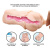 LyBaile Crazy Bull Vagina Masturbator Flesh Vibrating II - Мастурбатор, 14х7 см
