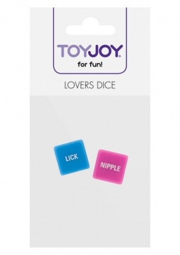 Toy Joy Lovers Dice - Кубики для пар игровые - sex-shop.ua
