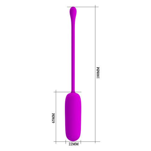 Pretty Love Joyce Vibrating Egg Pink - Виброяйцо, 18 см (розовый)