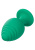 CalExotics Cheeky Buttplug Green - Набор анальных пробок, 9х5 см, 5х3,25 см. - sex-shop.ua