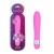 MisSweet Precious Passion Vibrator - Классический мультискоростной вибратор, 17х3.2 см (розовый) - sex-shop.ua