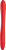 Fun Factory Sonic-двосторонній фалоімітатор, 38х4. 5 см (червоний)
